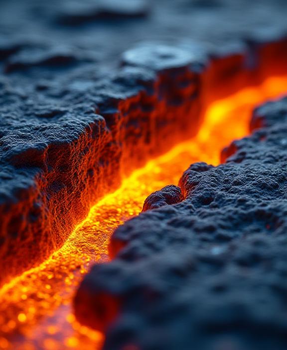 Abstract depiction of geothermal energy flow representing organizational resilience